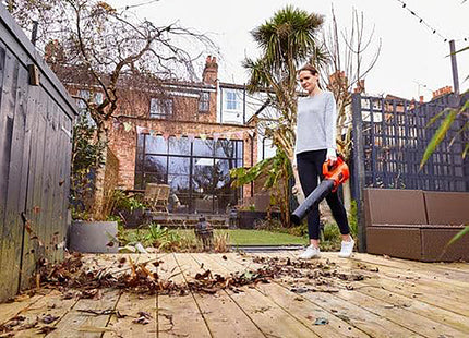 BLACK+DECKER SOFFIATORE ASSIALE A BATTERIA BCBL200L-QW 18V 2.0AH*