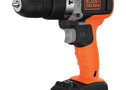 BLACK+DECKER TRAPANO AVVITATORE A PERCUSSIONE A BATTERIA 18V BCD003N*