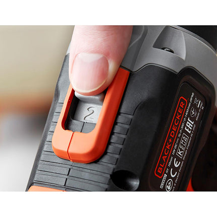 BLACK+DECKER TRAPANO AVVITATORE A PERCUSSIONE A BATTERIA 18V BCD003N*