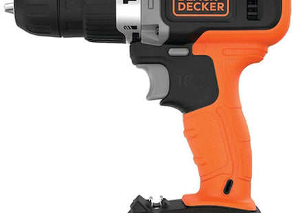 BLACK+DECKER TRAPANO AVVITATORE A PERCUSSIONE A BATTERIA 18V BCD003N*