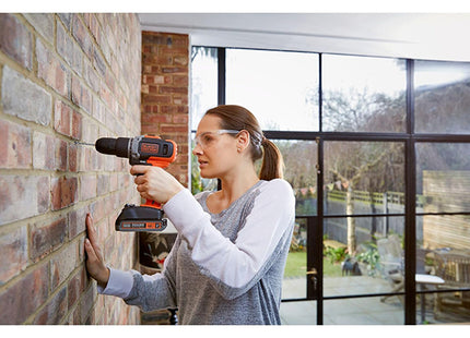 BLACK+DECKER TRAPANO AVVITATORE A PERCUSSIONE A BATTERIA 18V BCD003N*