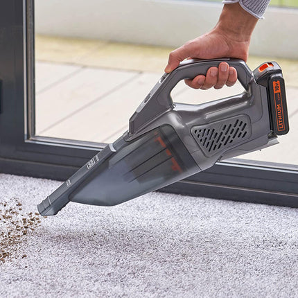 BLACK+DECKER ASPIRATORE PORTATILE A BATTERIA RICARICABILE 18V BCHV001B*