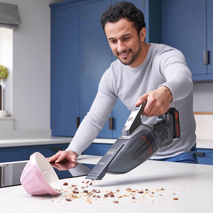 BLACK+DECKER ASPIRATORE PORTATILE A BATTERIA RICARICABILE 18V BCHV001B*