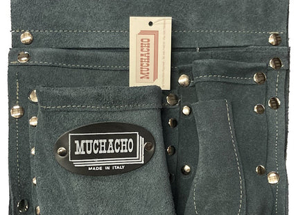 MUCHACHO BORSA PER CARPENTIERE IN CROSTA ART. 18 CON 3 TASCHE