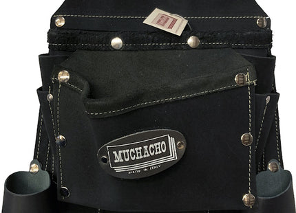 MUCHACHO BORSA PER CARPENTIERE IN CROSTA ART.106 CON 4 TASCHE