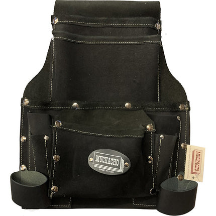 MUCHACHO BORSA PER CARPENTIERE IN CROSTA ART.110 CON 6 TASCHE