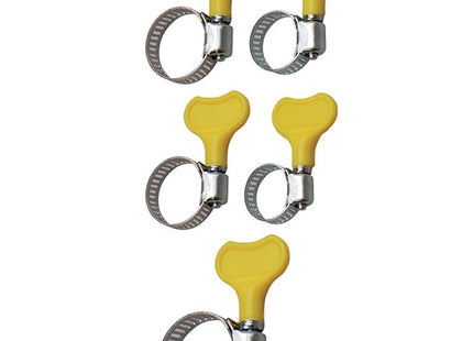 FERMEC SET DI 26 FASCETTE STRINGITUBO CON VITE A FARFALLA