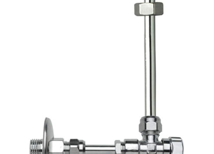 IDRO-BRIC RUBINETTO PER CASSETTA WC TUBO RAME CROMATO 3/8"X1/2" CM25