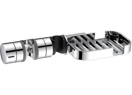 IDRO-BRIC SCORREVOLE CON SUPPORTO DOCCIA INCLINABILE E PORTASAPONE