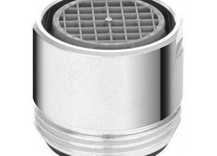 IDRO-BRIC AERATORE IN OTTONE MASCHIO M24X1 CON LIMITATORE 8 LT/MIN