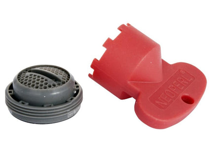IDRO-BRIC AERATORE NEOPERL A INCASSO M24X1 CON CHIAVE