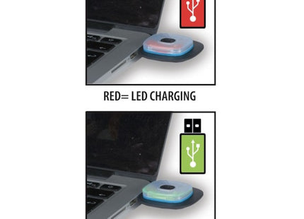 VELAMP CAPPELLINO MAGLINA CON LUCE LED RICARICABILE USB GIALLO LIME