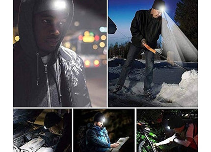 VELAMP CAPPELLINO MAGLINA CON LUCE LED RICARICABILE USB GRIGIO