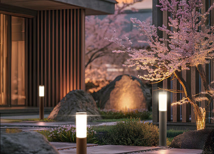 CENTURY PALETTO LED BAMBOO DA GIARDINO MM800 E27 ANTRACITE