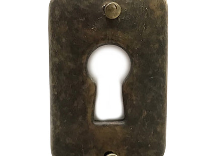 E.CASIRAGHI BOCCHETTA IN OTTONE MM40X25 FINITURA BRONZO CONF.PZ2