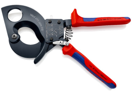 KNIPEX CESOIA A CREMAGLIERA PER CAVI ELETTRICI MM280