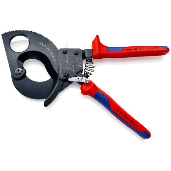 KNIPEX CESOIA A CREMAGLIERA PER CAVI ELETTRICI MM280