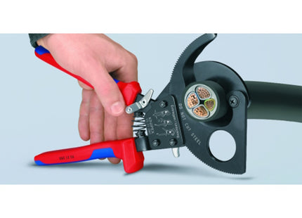 KNIPEX CESOIA A CREMAGLIERA PER CAVI ELETTRICI MM280