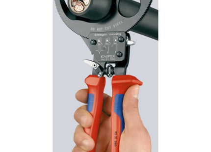 KNIPEX CESOIA A CREMAGLIERA PER CAVI ELETTRICI MM280