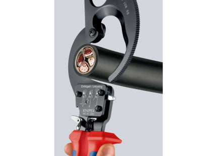 KNIPEX CESOIA A CREMAGLIERA PER CAVI ELETTRICI MM280