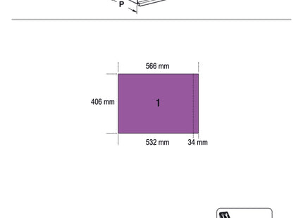 BETA C45PRO AX ARREDO PRO A-2MT 3 MODULI CON PIANO INOX E PENSILI GRIGIO