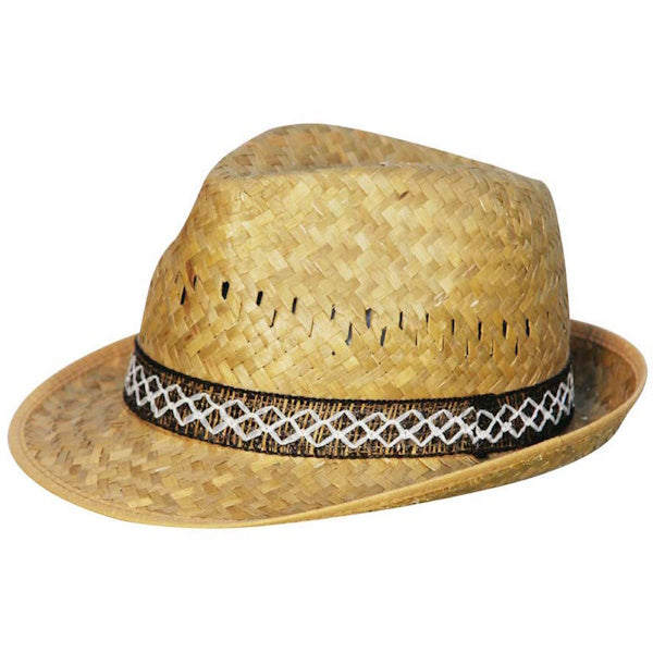 VERDEMAX CAPPELLO ALPINETTO IN PAGLIA NATURALE ART.5026 TG.56-58-60