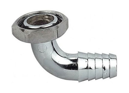 IDRO-BRIC PORTAGOMMA CROMATO CON DADO PER SCARICO LAVATRICE D.MM22X 1"