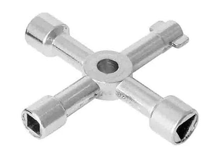 IDRO-BRIC CHIAVE UNIVERSALE A CROCE PER ARMADIETTI