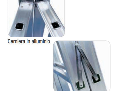 FACAL CAVALLETTONE ALLUMINIO