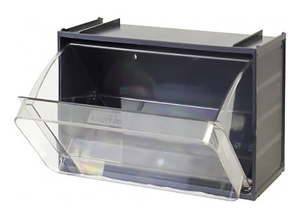 MOBIL PLASTIC CONTENITORE CRYSTAL BOX CB50/3 1 CASSETTO GRIGIO SCURO