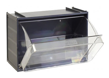 MOBIL PLASTIC CONTENITORE CRYSTAL BOX CB50/3 1 CASSETTO GRIGIO SCURO