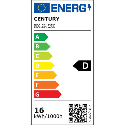 CENTURY LAMPADINA LED INCANTO SATEN GLOBO 230V E27 IP20