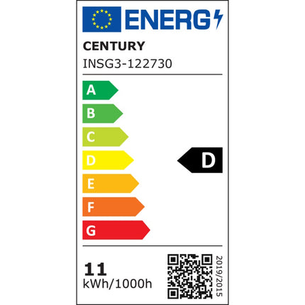 CENTURY LAMPADINA LED INCANTO SATEN GOCCIA 230V E27 IP20