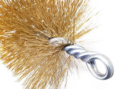 CEBO SCOVOLO IN OTTONE CON ATTACCO FILETTATO M12