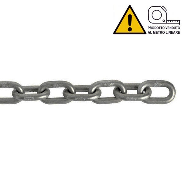 CATENA GENOVESE GREZZA N.15 D.MM 2,4 AL MTL
