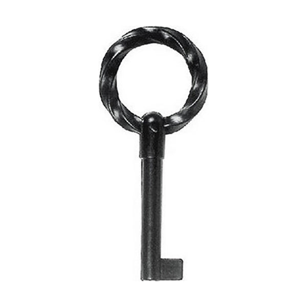 E.CASIRAGHI CHIAVE IN ZAMA SNODATA MM 75 FINITURA NERO SFUMATO CONF.PZ2