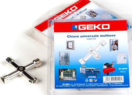 GEKO 6200/91 CHIAVE UNIVERSALE MULTIUSO A CROCE