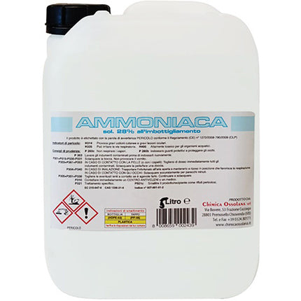 CHIMICA OSSOLANA AMMONIACA 28 BE' LT5