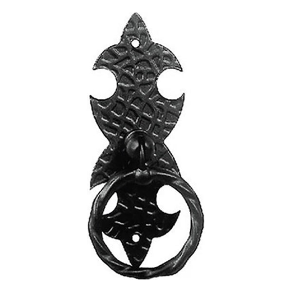 E.CASIRAGHI CIONDOLO IN FERRO BATTUTO D.MM40 NERO SFUMATO PZ2