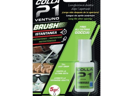21 CIANOACRILATO COLLA CON PENNELLO IN BLISTER DA GR.5.
