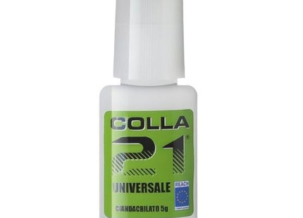 21 CIANOACRILATO COLLA CON PENNELLO IN BLISTER DA GR.5.