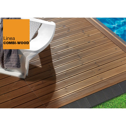 ARTPLAST LINEA COMBIWOOD PIASTRELLA MM400X400X65 IN LEGNO