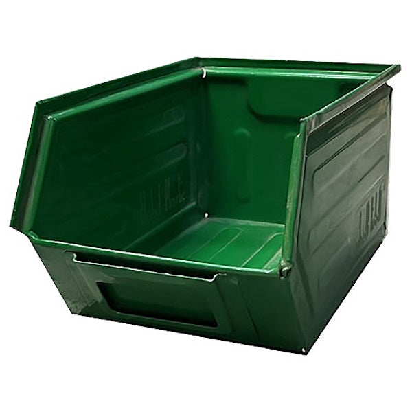 MOBIL PLASTIC CONTENITORE IN METALLO VERDE 2*
