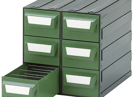 MOBIL PLASTIC CASSETTIERA MOD. C-MAXI L VERDE 6 CASSETTI