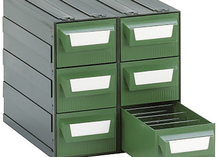 MOBIL PLASTIC CASSETTIERA MOD. C-MAXI L VERDE 6 CASSETTI