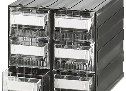 MOBIL PLASTIC CASSETTIERA MOD. C-MAXI T/L TRASPARENTE 6 CASSETTI