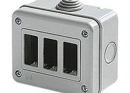 ELETTROCANALI CONTENITORE DA PARETE PER APPARECCHI IP40