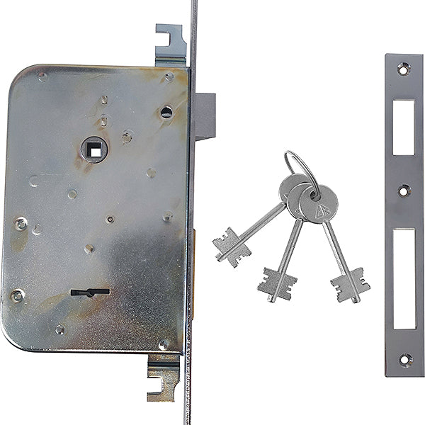 CR SERRATURA INFILARE DOPPIA MAPPA TRIPLICE ENTRATA MM60 AMBIDESTRA