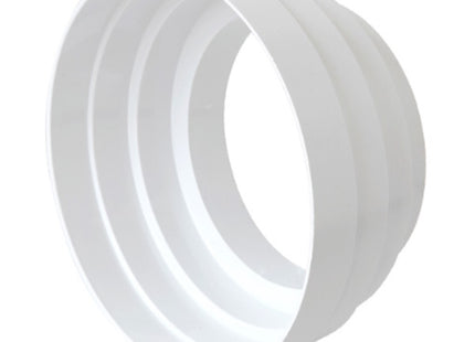 LA VENTILAZIONE RIDUZIONE M/F PER TUBO NON BICCHIERATO D.MM125-100