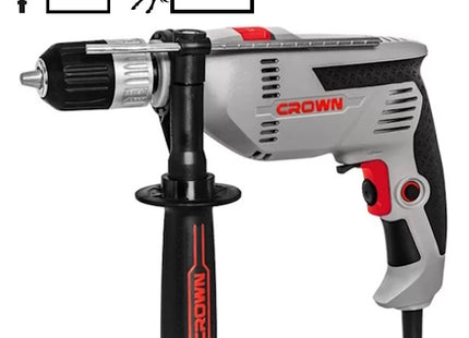 CROWN TRAPANO A PERCUSSIONE ELETTRICO MOD.CT10128C  POTENZA 600W
